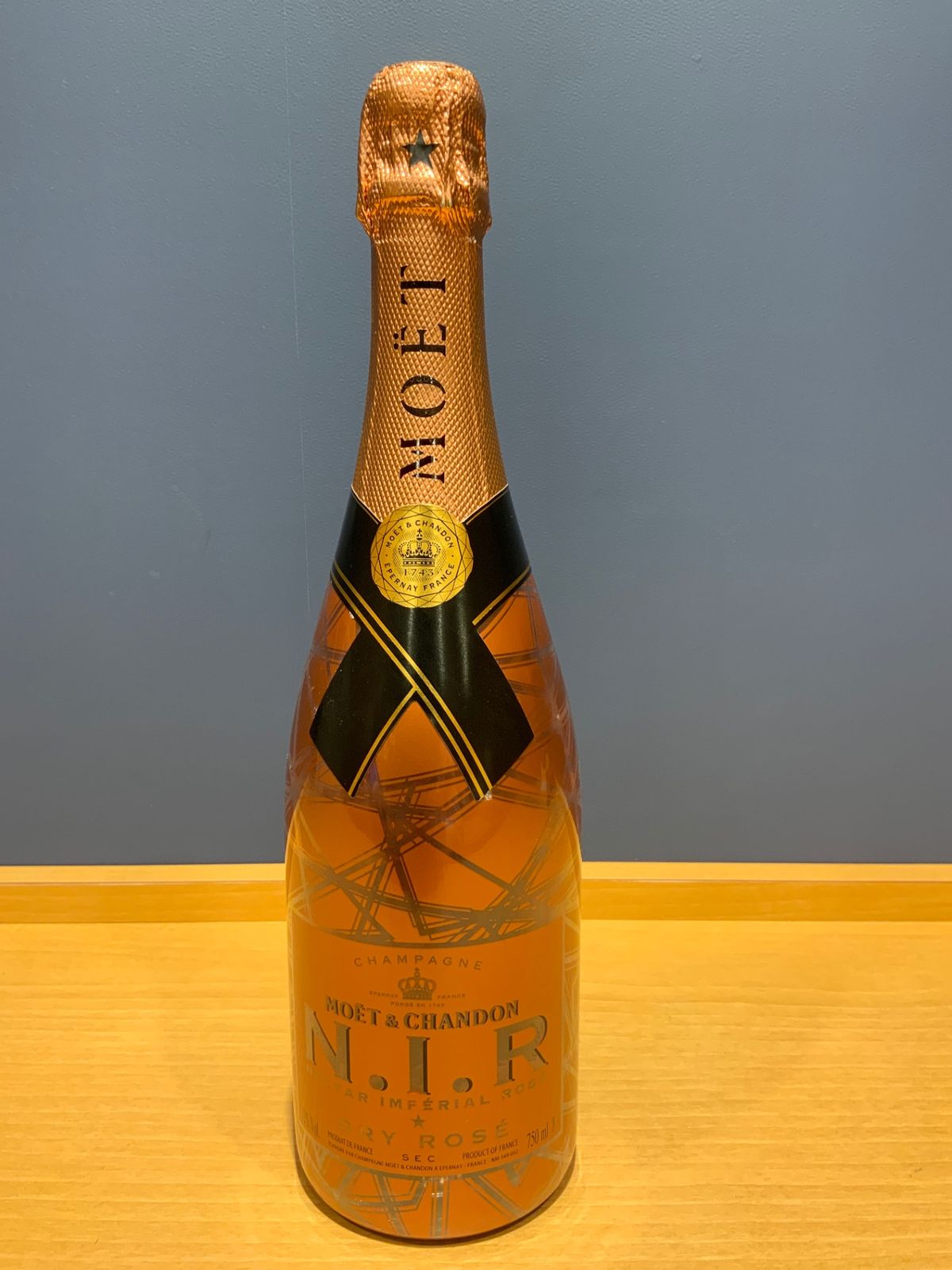 モエ・エ・シャンドン N.I.R. ドライ ロゼ 750ml 3本セット 光るモエ 