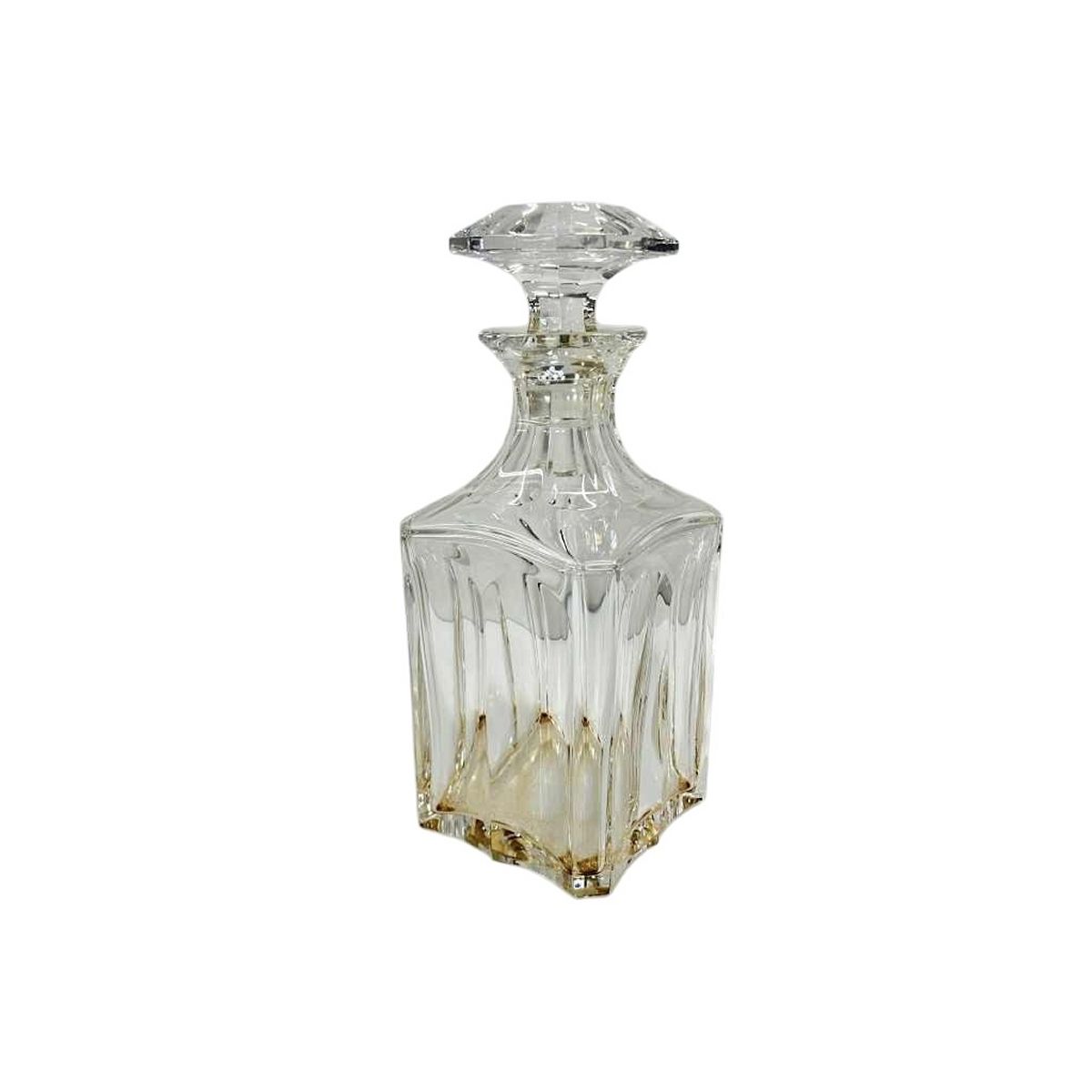 Baccarat バカラ アルクール スクエア ウイスキーデカンタ 25 cm