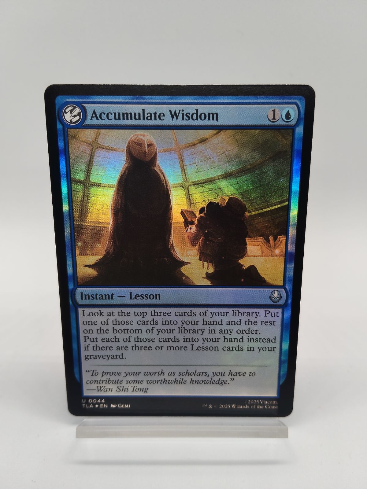 MTG】積み重ねられた叡智 英語 FOIL / Accumulate Wisdom - メルカリ