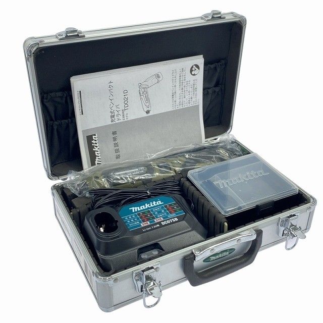 makita マキタ 7.2 V 充電式ペンインパクトドライバー オリーブ バッテリ 1.5 Ah 充電器 ケース付119282