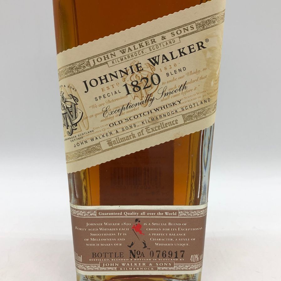 飲料・酒 ジョニーウォーカー 1820 スペシャルブレンド 700ml 40%【L1】