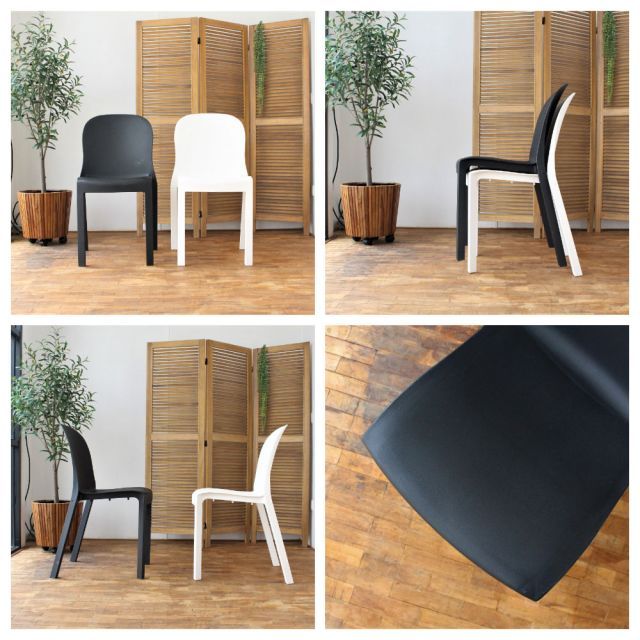 MONOTONE モノトーン ダイニングチェア ダイニングチェア モノトーン 完成品 白×黒のモノトーンカラーのダイニングチェアでコーディネートvol アーム一体型 リビング