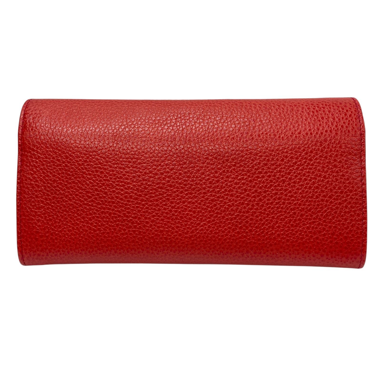 美品 CELINE セリーヌ 長財布 ロングウォレット サークルロゴ レザー