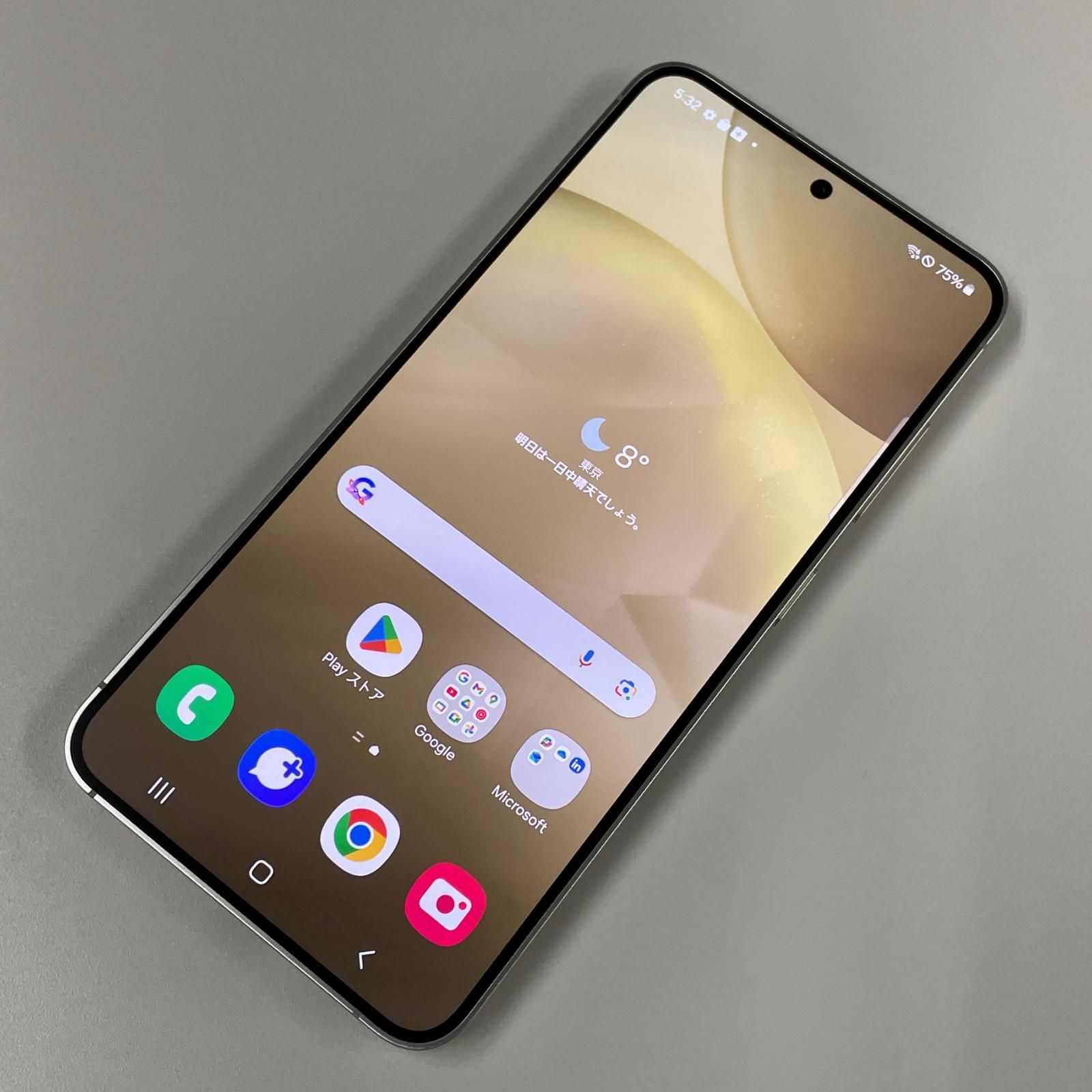 au Galaxy S 24 SCG 25 256 GB アンバーイエロー