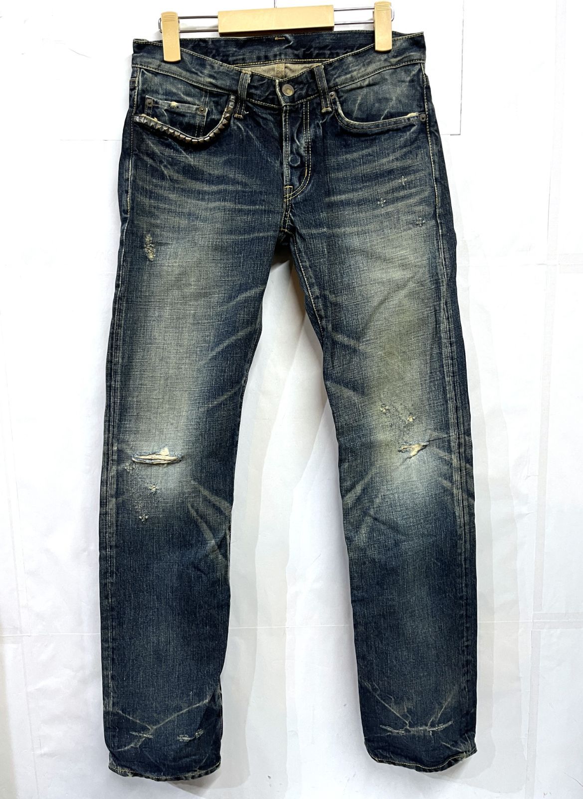 Hysteric Glamour ヒステリックグラマー スタッズ加工デニム HYSTERIC 