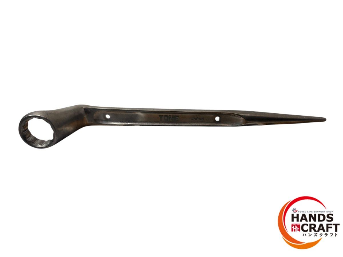  品 TONE トネ TSM 16 チタンシノ付めがねレンチ トルシアボルト用 先端形状 12角 チタン合金 先端規格寸法 二面幅27 mm メガネレンチ スパナ レンチ