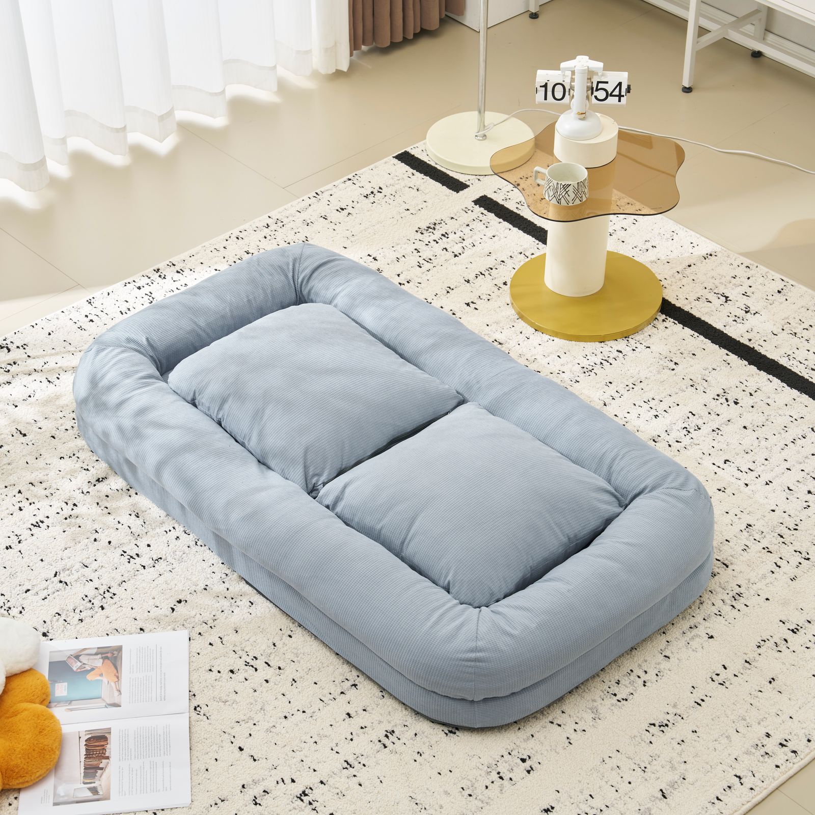 人掛けソファー ソファーベッド 座椅子 6段調整可能 3WAY 1人掛け　2人掛 1人掛けソファー ソファーベッド 座椅子 6段調整可能 3WAY 折りたたみ