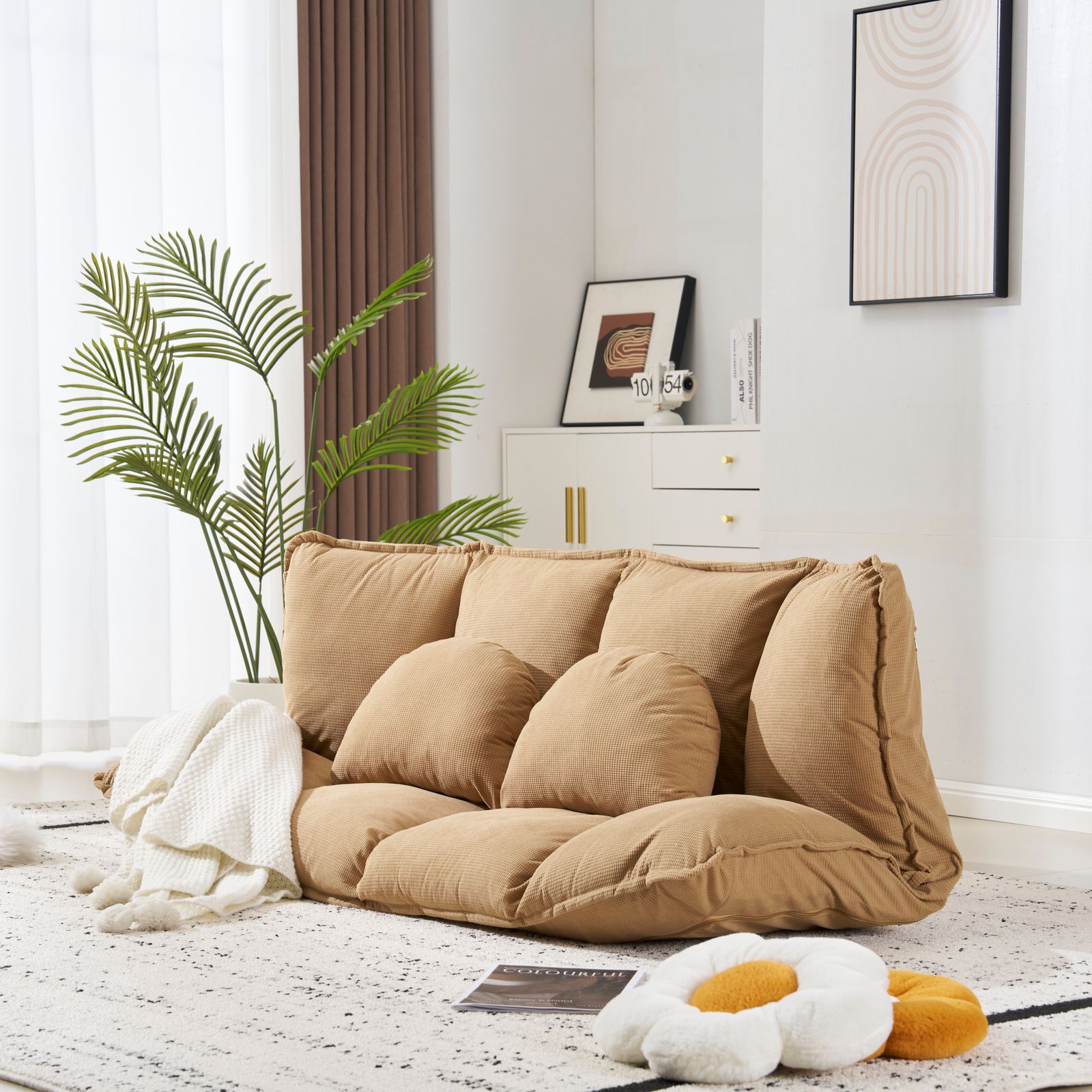 ローソファ 2人掛け