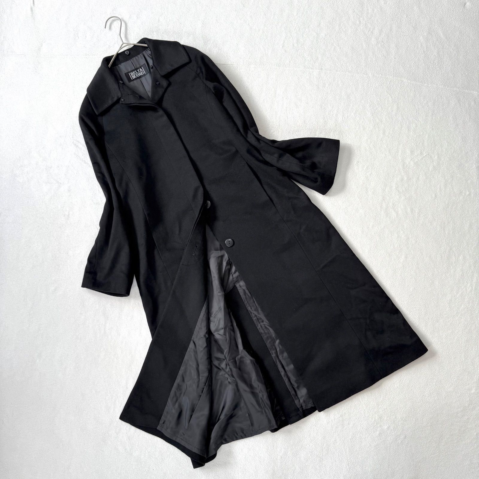 極美品未使用級・カシミヤ100%・11AR✨BELTA BUONO フォックスファー