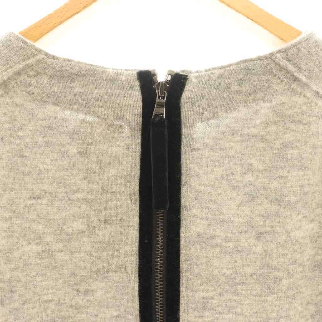 ゾーアンドネマ ZHOR＆NEMA ニット ワンピース カシミヤ混 レース S