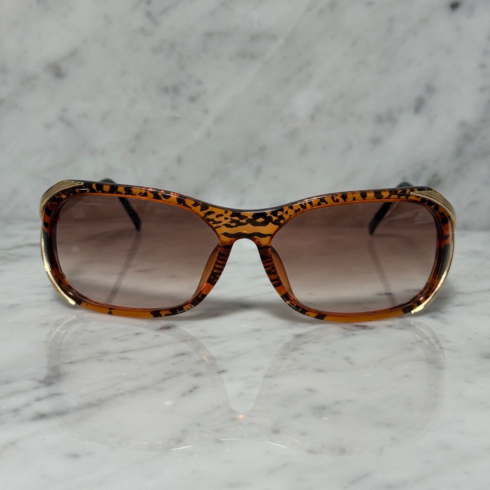 Christian Dior クリスチャンディオール サングラス べっ甲 ゴールド