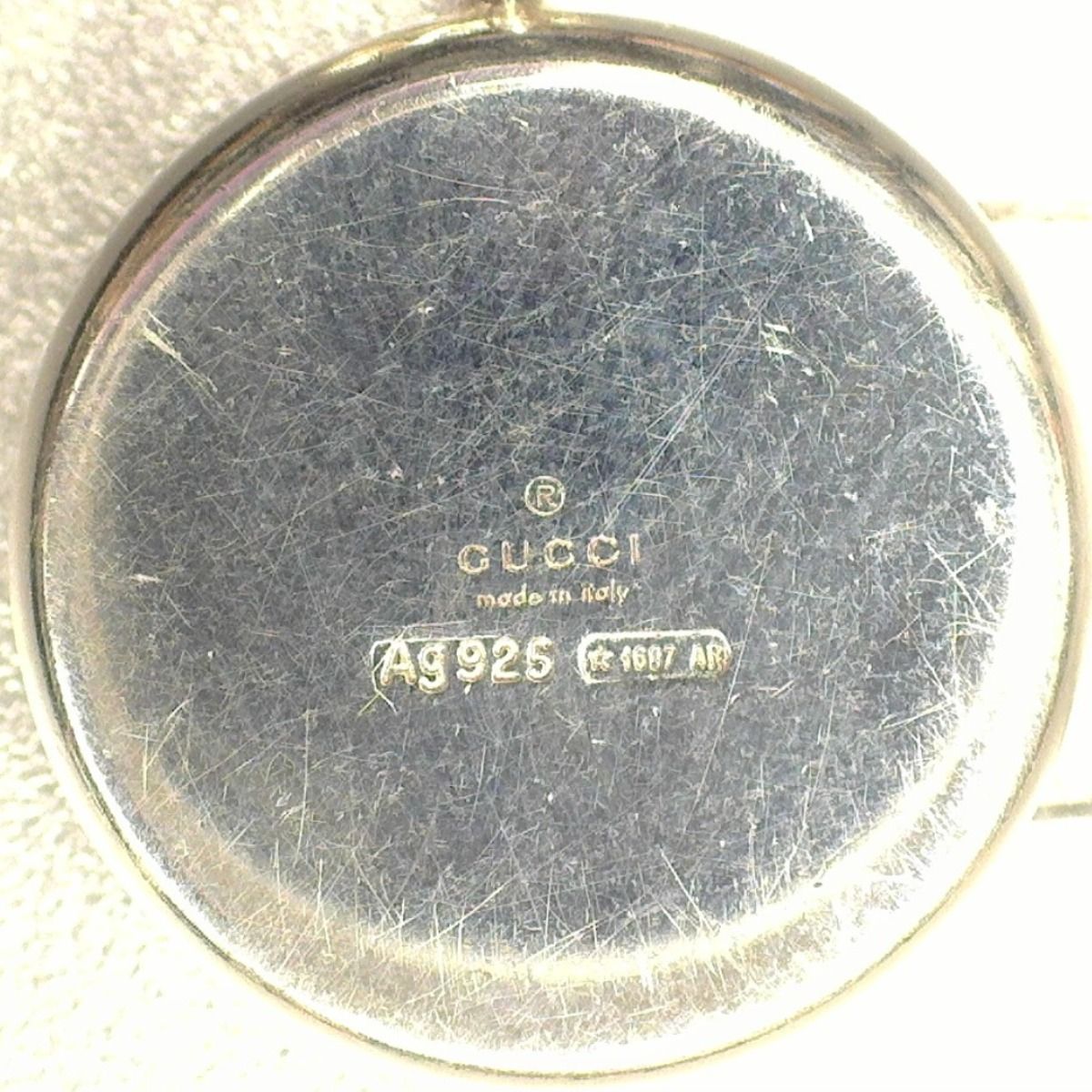 グッチ コインネックレス ネックレス ラウンド ネックレス GUCCI シルバー