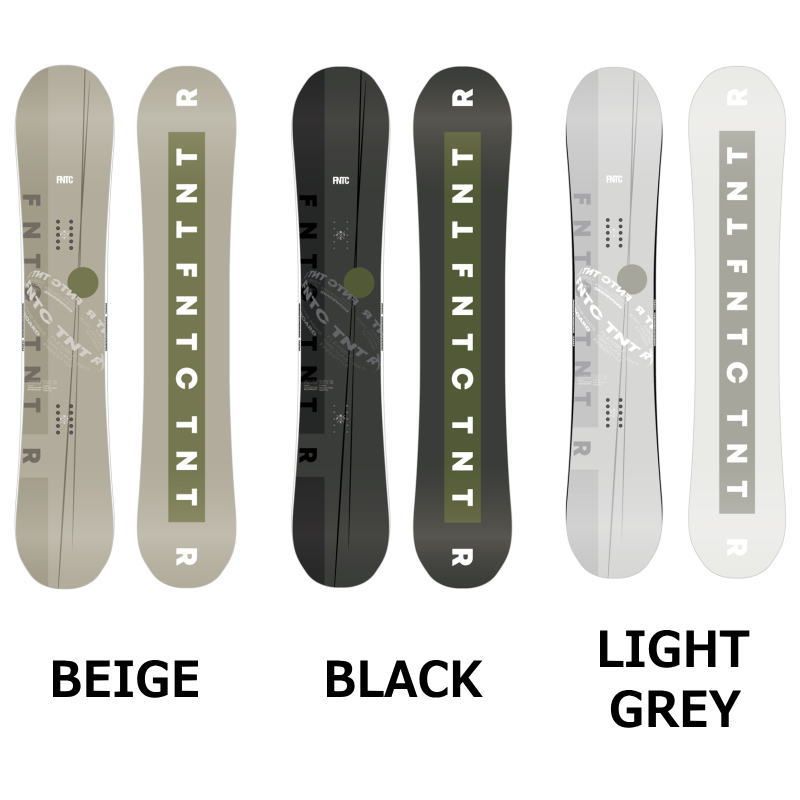 157cm【即納】 メンズ レディース スノーボード 板 型落ち FNTC TNT R