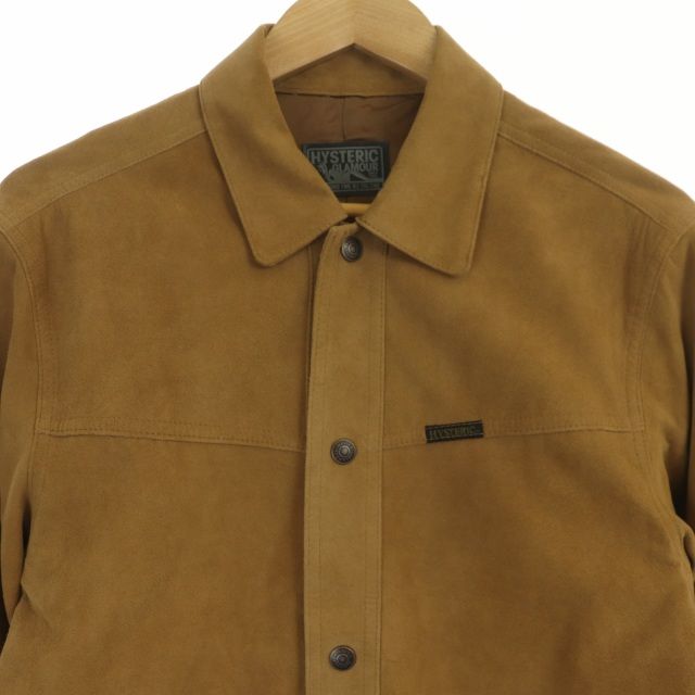 ヒステリックグラマー HYSTERIC GLAMOUR ゴートスウェード ブルゾン