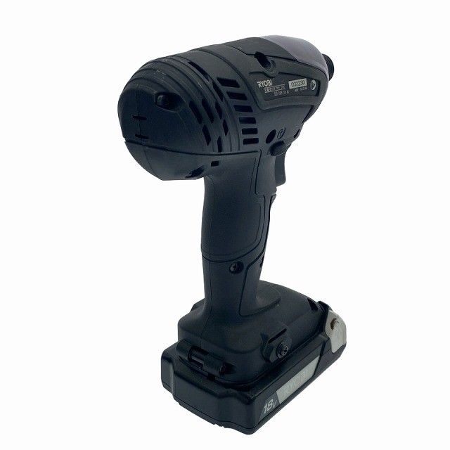  品 RYOBI リョービ 18 V 充電式インパクトドライバー BID-1805 バッテリ 1.5 Ah 充電器 ケース付 コードレス119391 電動インパクトドライバー ドリル ドライバー レンチ