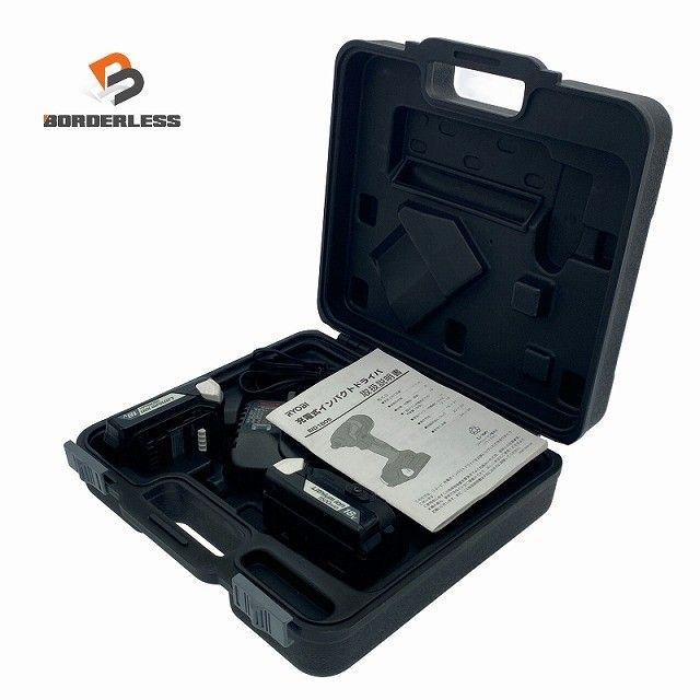 品 RYOBI リョービ 18 V 充電式インパクトドライバー BID 1805 バッテリ 1 5 Ah 充電器 ケース付 コードレス119391