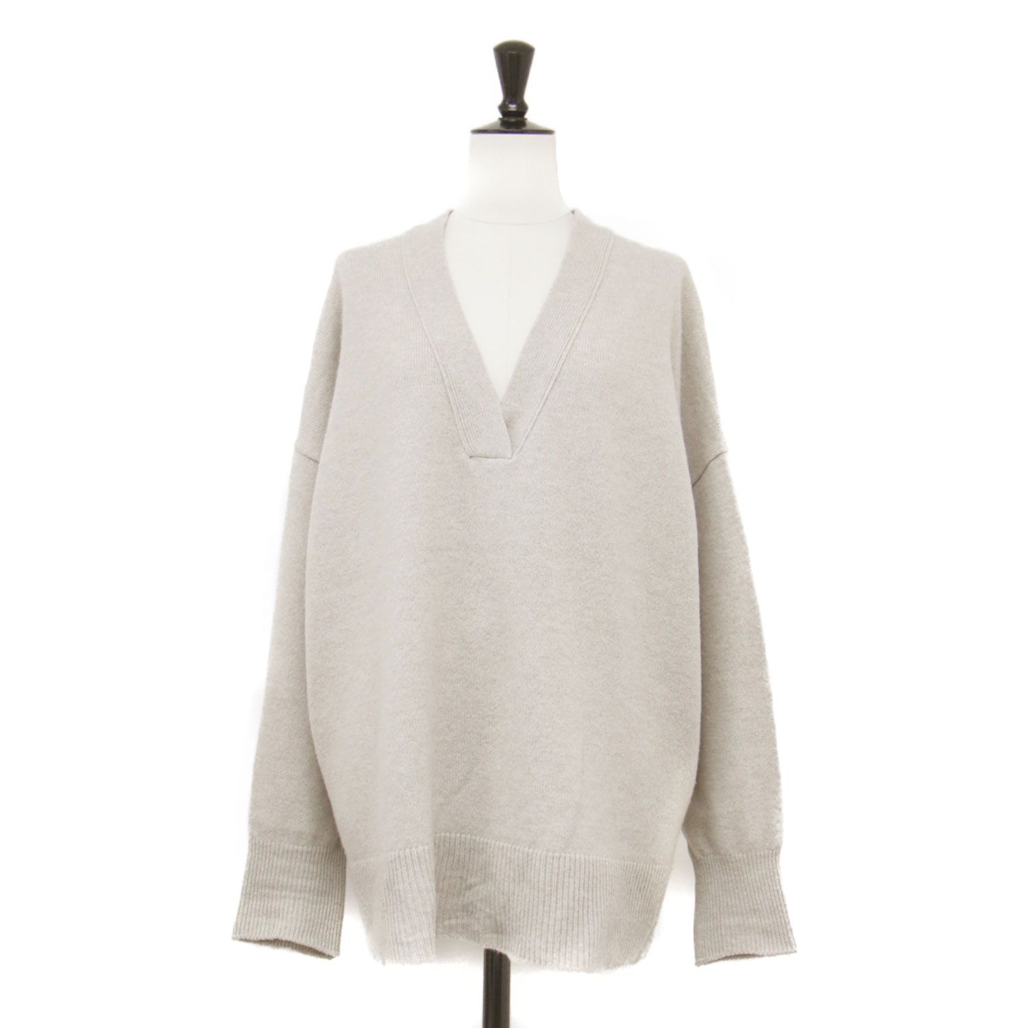 Deuxieme Classe ドゥーズィエム クラス ニット ベージュ サイズ:FREE