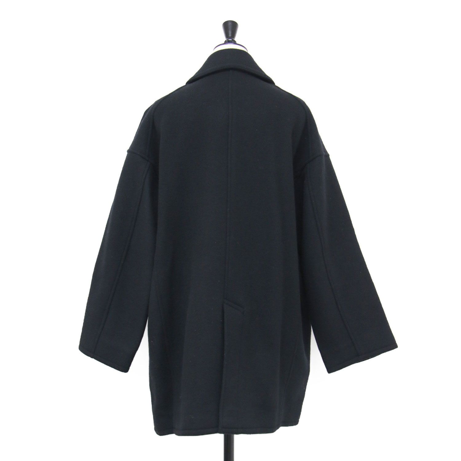 FRAMe WORK フレームワーク コート ブラック 黒 サイズ:38(M) | 22秋冬