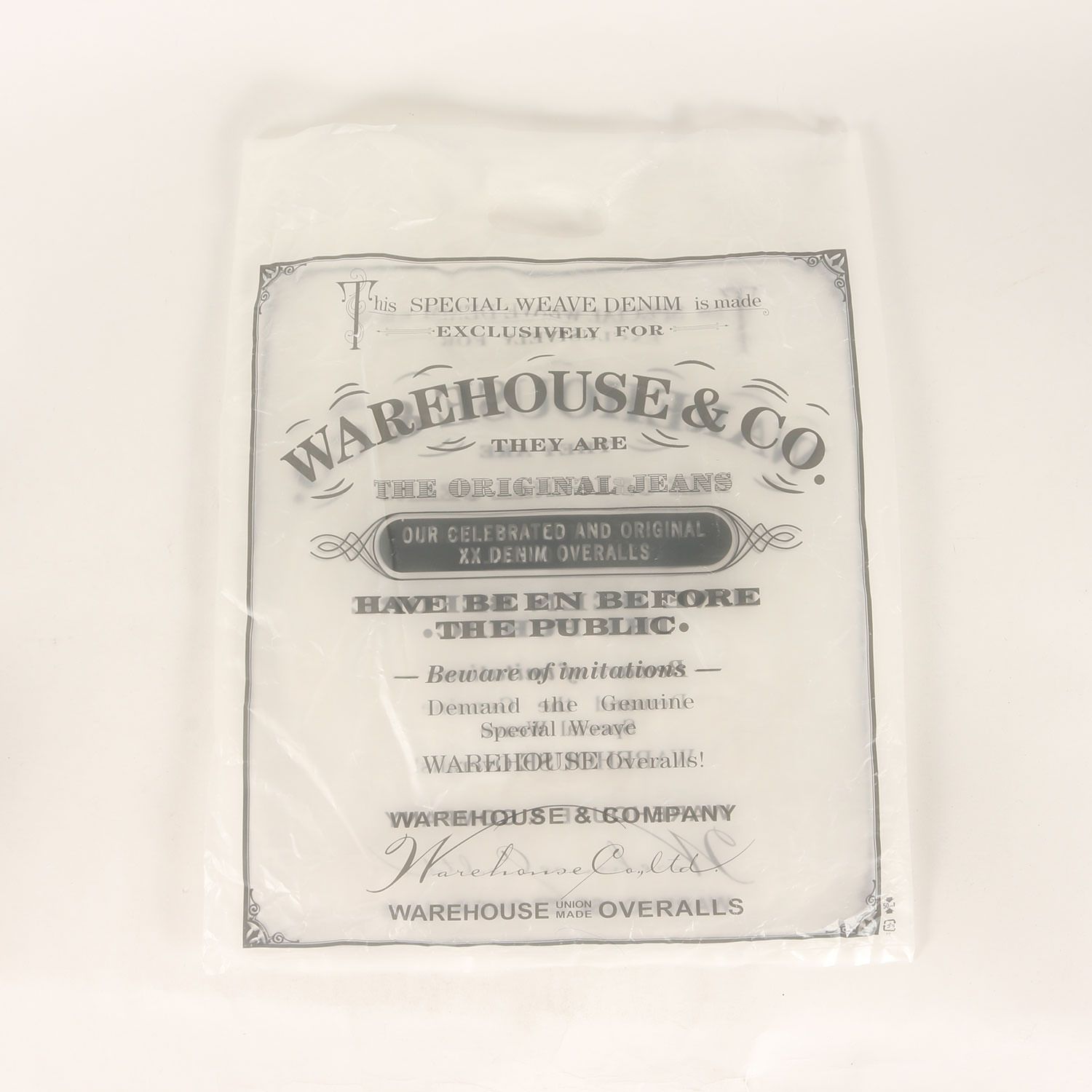 新品】WAREHOUSE ウエアハウス バッグ ホワイト 白 | 直営店限定