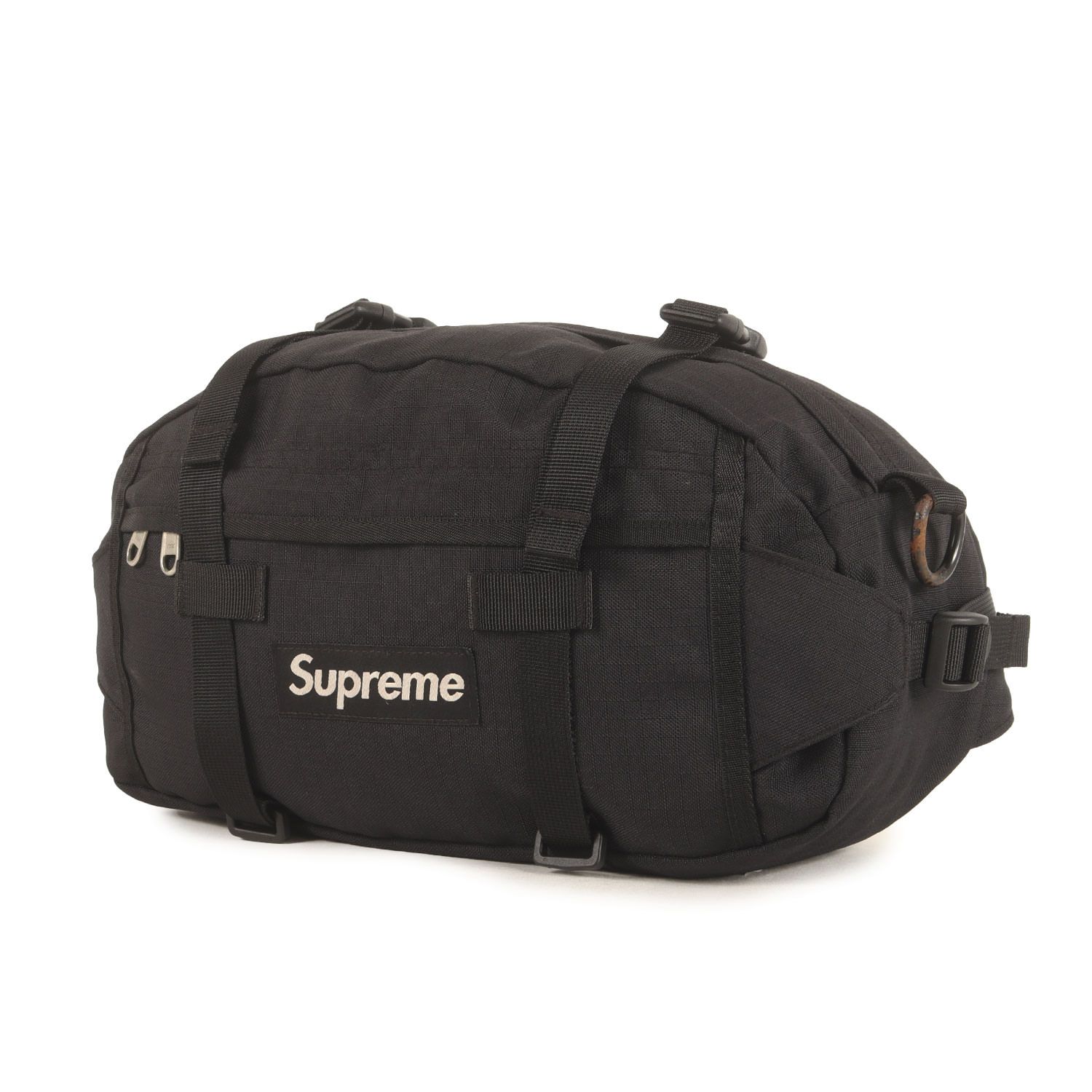 Supreme シュプリーム バッグ ブラック 黒 | リップストップナイロン 