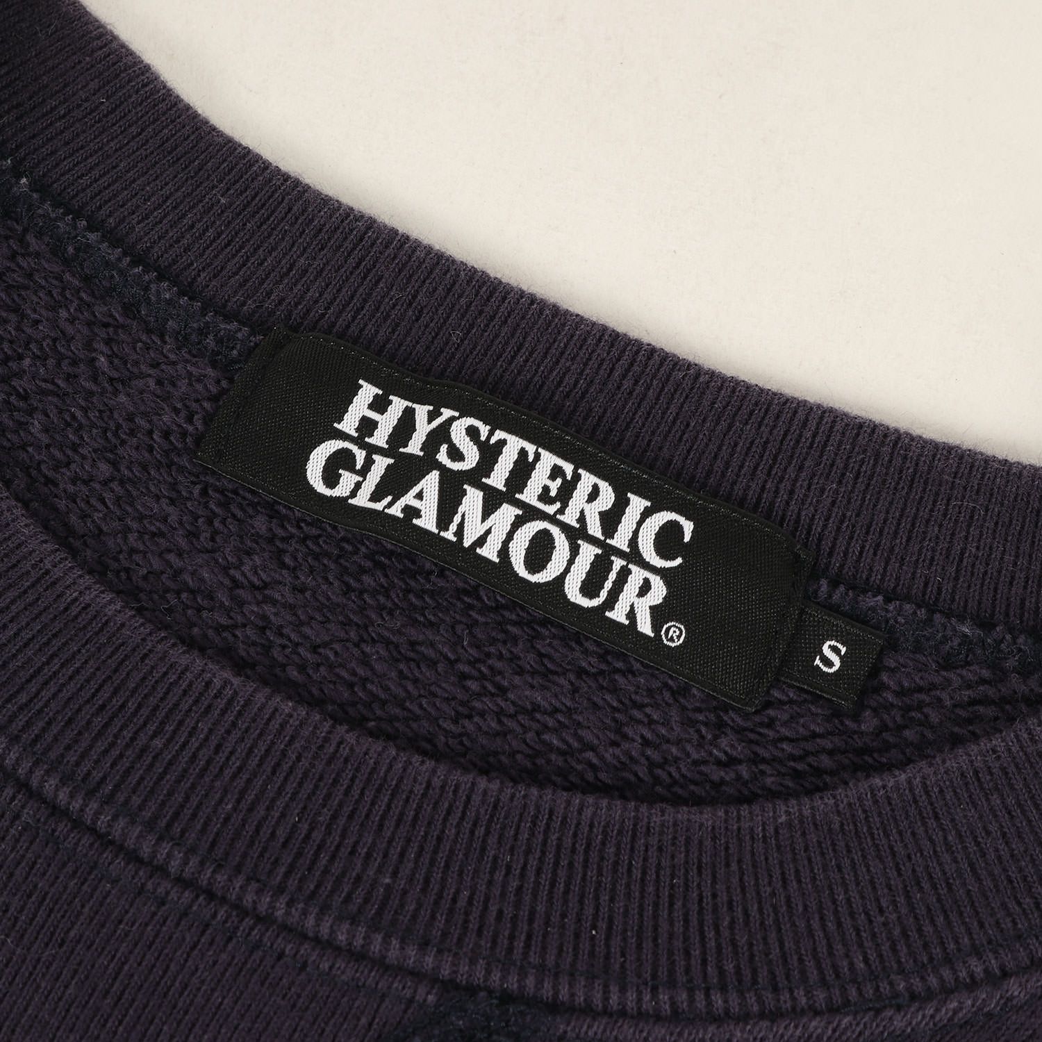 HYSTERIC GLAMOUR ヒステリックグラマー スウェット ネイビー 紺 