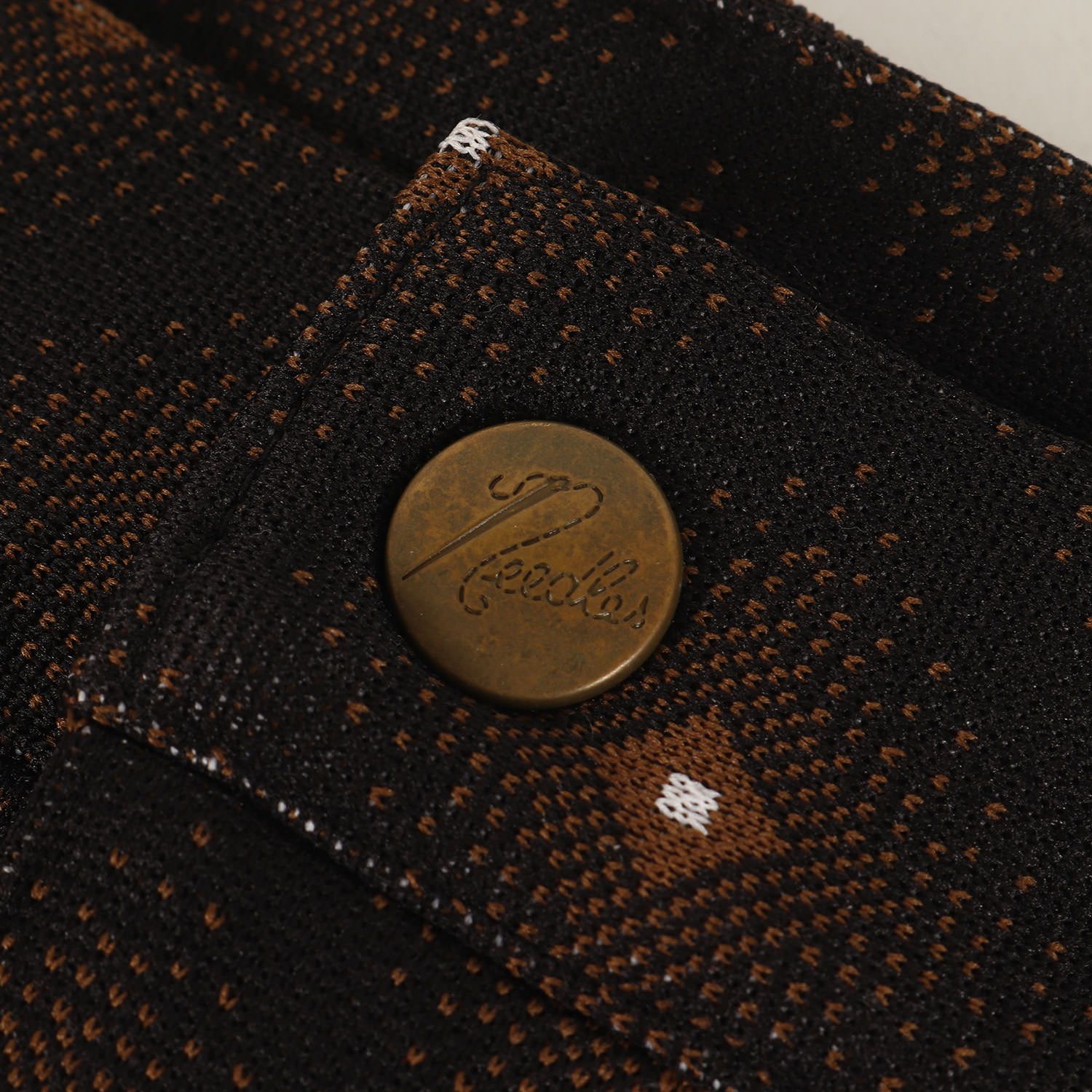 美品】NEEDLES ニードルズ パンツ ブラック×ブラウン サイズ:S | 22AW