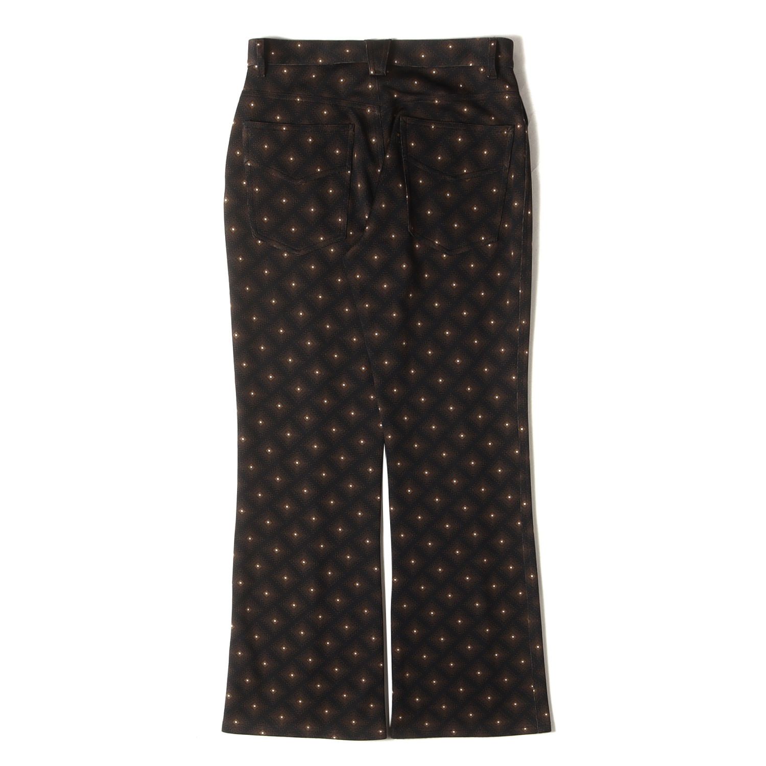 美品】NEEDLES ニードルズ パンツ ブラック×ブラウン サイズ:S | 22AW