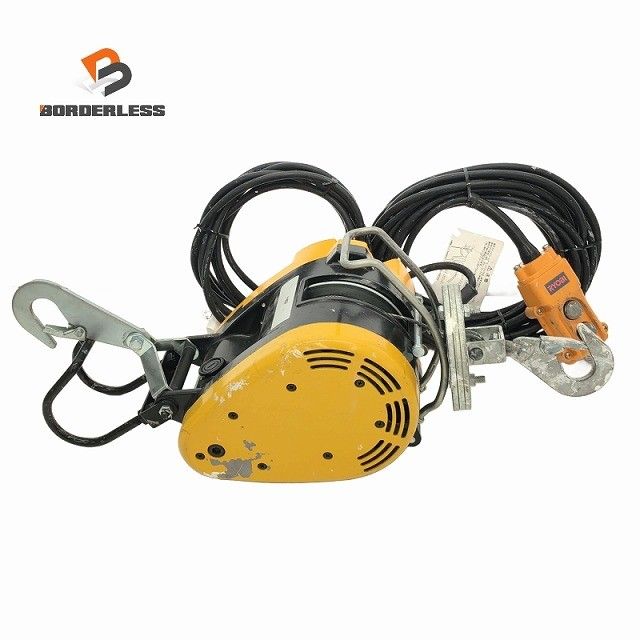 品 RYOBI リョービ 100 V 電動リモコンウィンチ WI-62 本体 リモコン コード 最大吊揚荷重60 kg 揚程20 m 119469