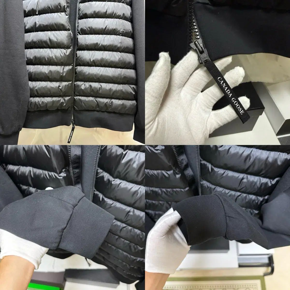 ニットダウン ブラック