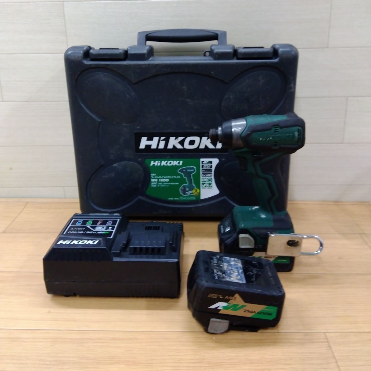 HIKOKI ハイコーキ 18 Vコードレスインパクトドライバ WH DD 簡易 3463