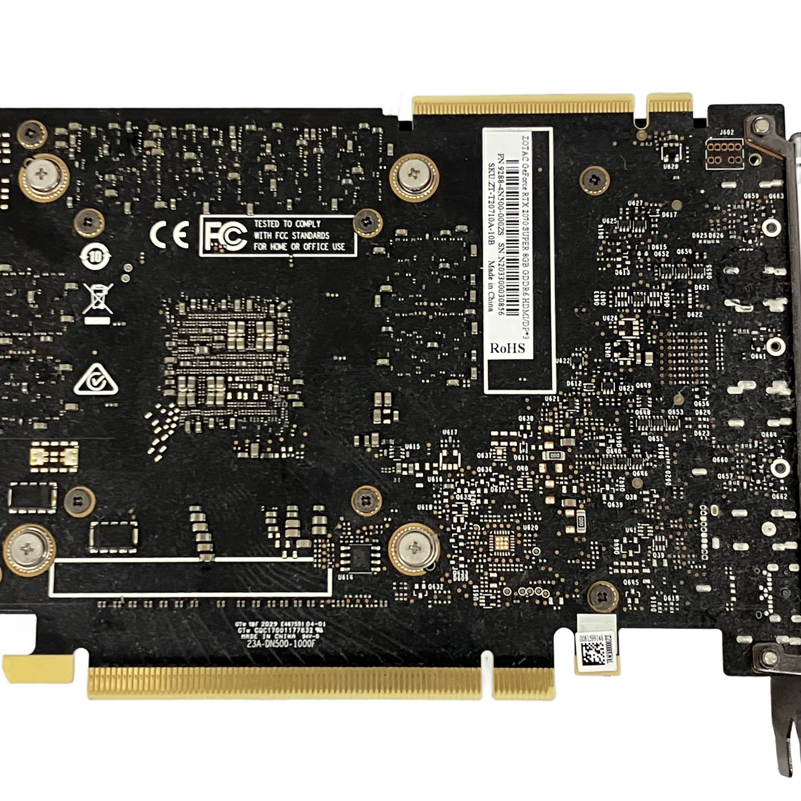 ZOTAC GeForce RTX 2070 SUPER 8GB GDDR6 搭載 グラフィックボード