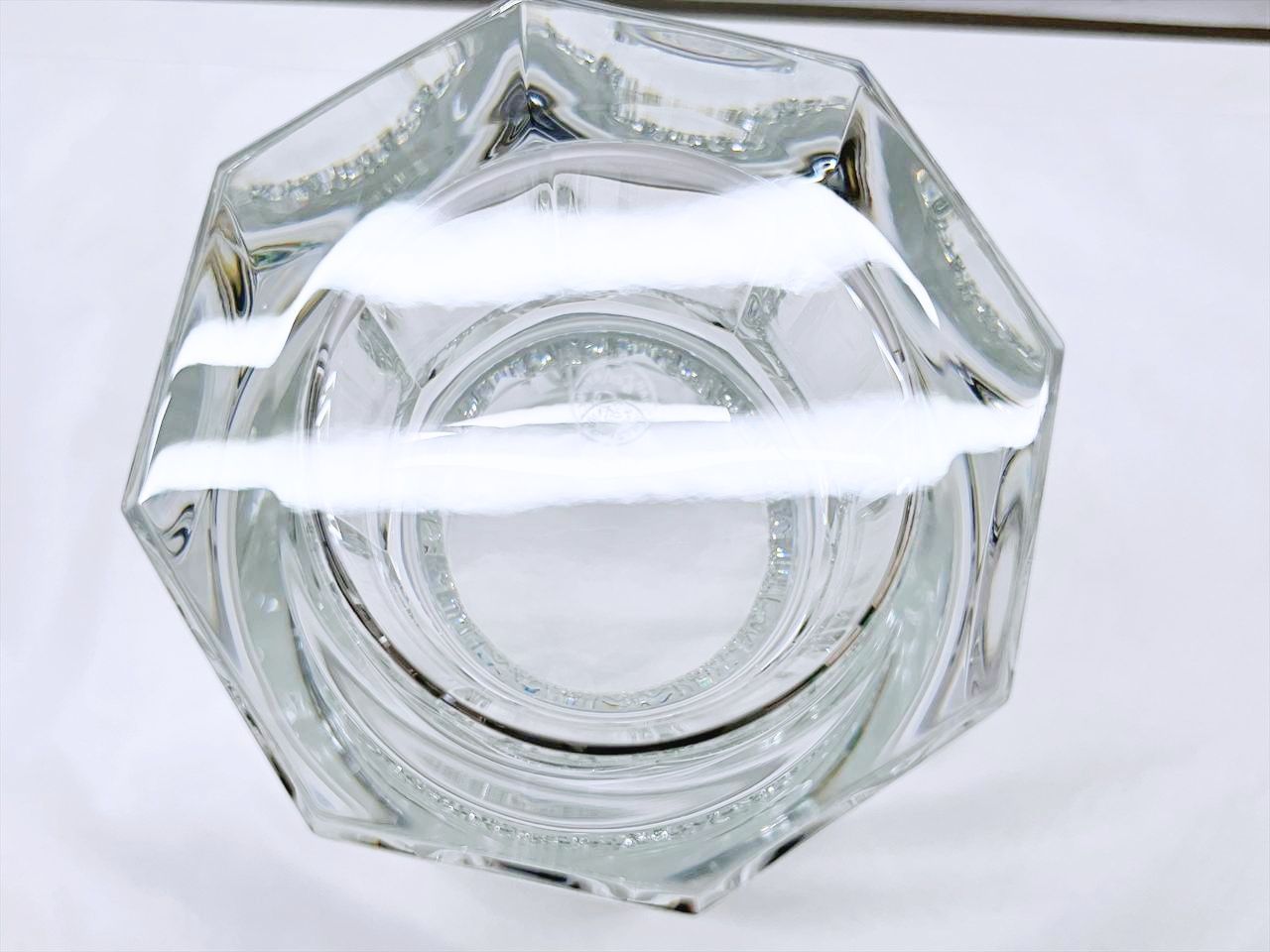 美品 Baccarat バカラ Edith エディス L フラワーベース 花瓶 高さ約