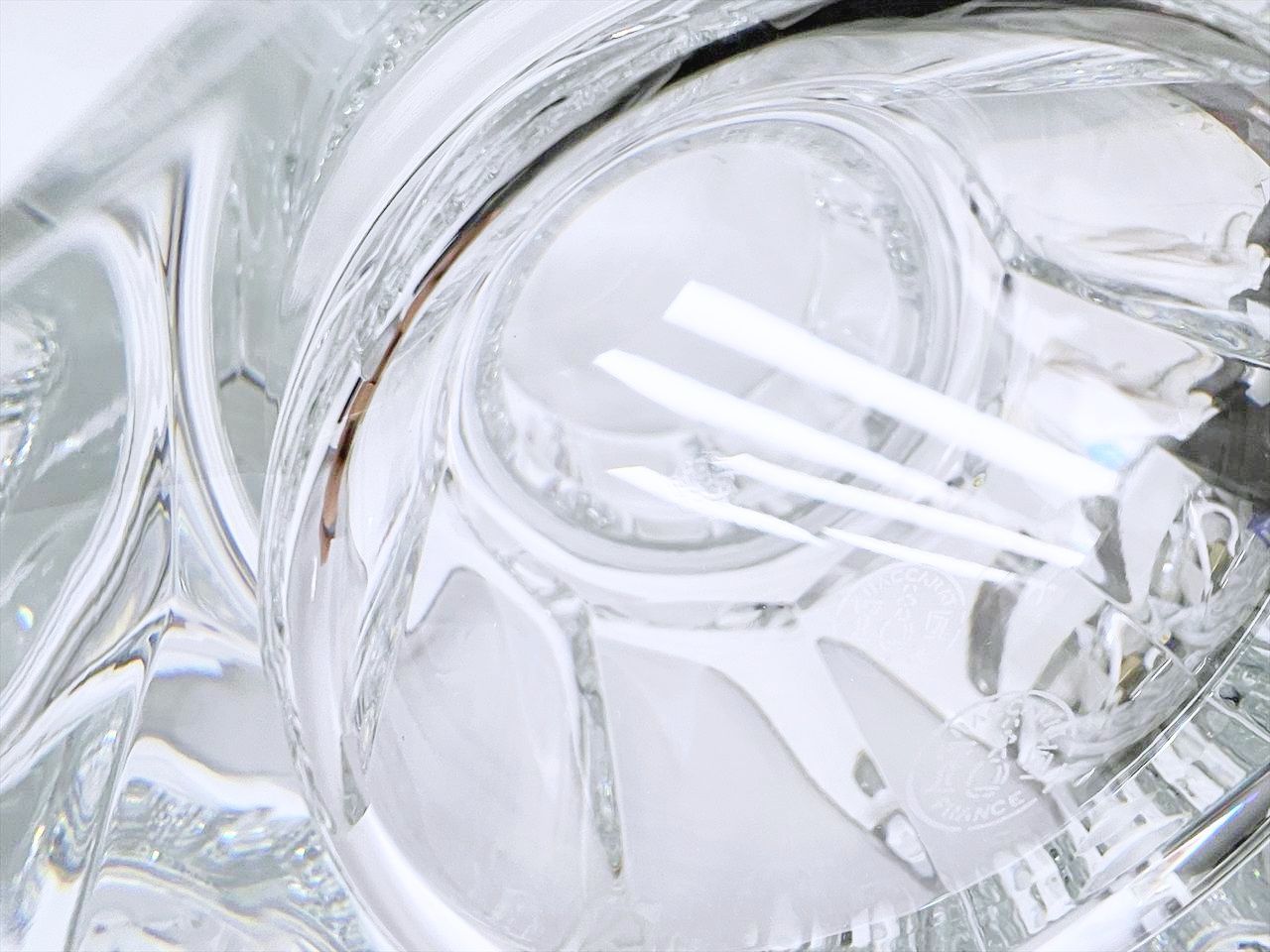 美品 Baccarat バカラ Edith エディス L フラワーベース 花瓶 高さ約