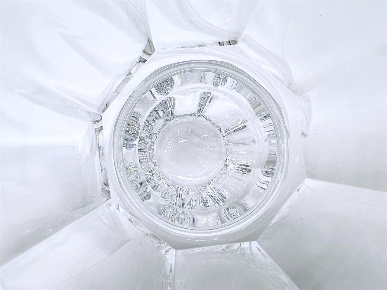 美品 Baccarat バカラ Edith エディス L フラワーベース 花瓶 高さ約
