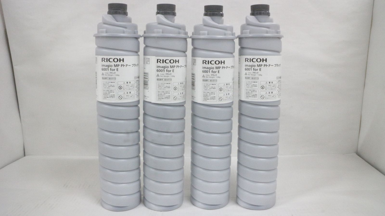 割引 未使用 RICOH 純正 トナー 6001 for E ブラック 4本 リコー