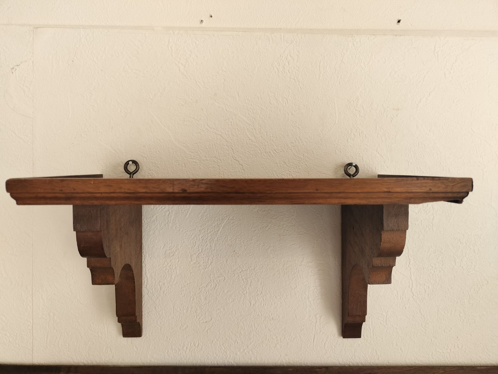 フランス アンティーク 素敵な 木製 壁掛け ラック - メルカリ