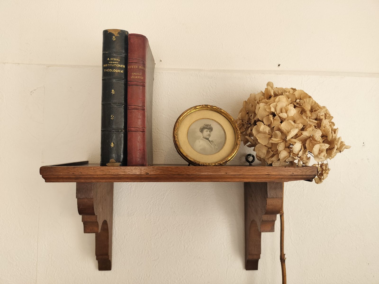 フランス アンティーク 素敵な 木製 壁掛け ラック - メルカリ