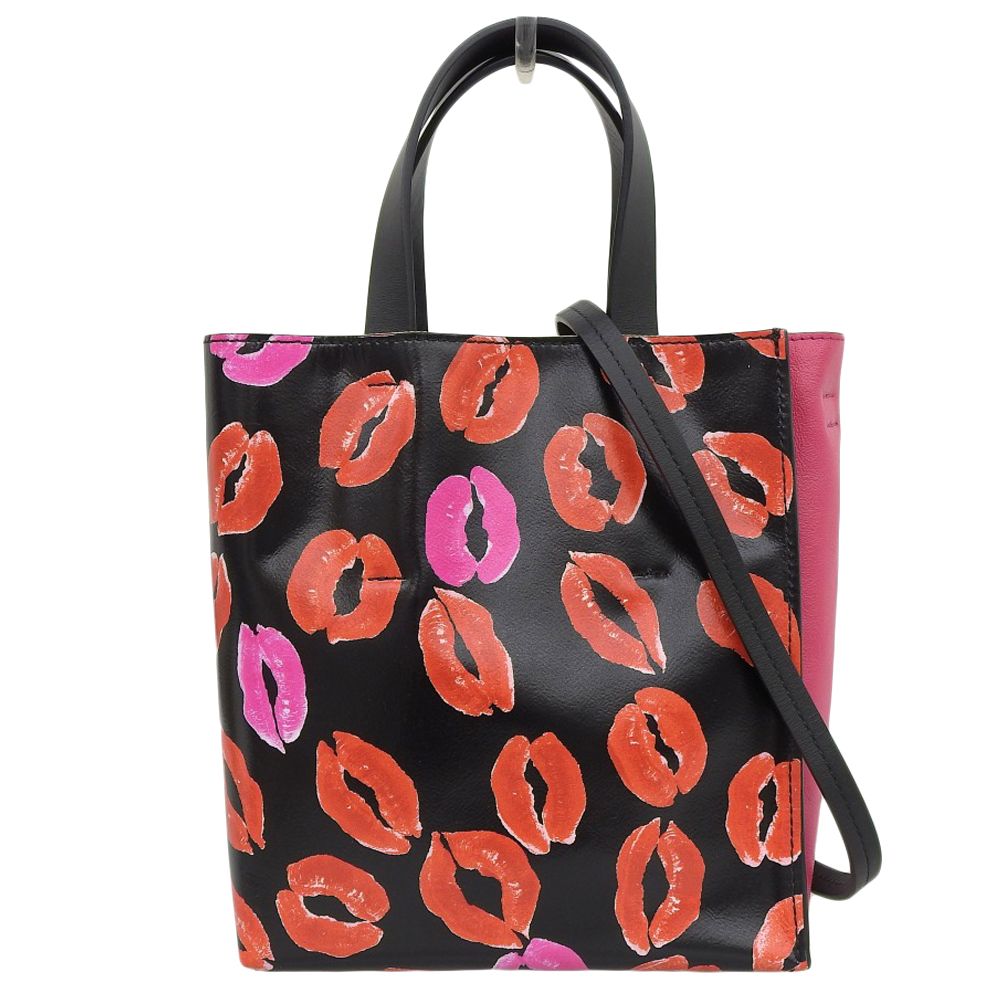 MARNI マルニ 未使用 MUSEO SOFT MINI ミュゼオ ソフト リップ柄 2way