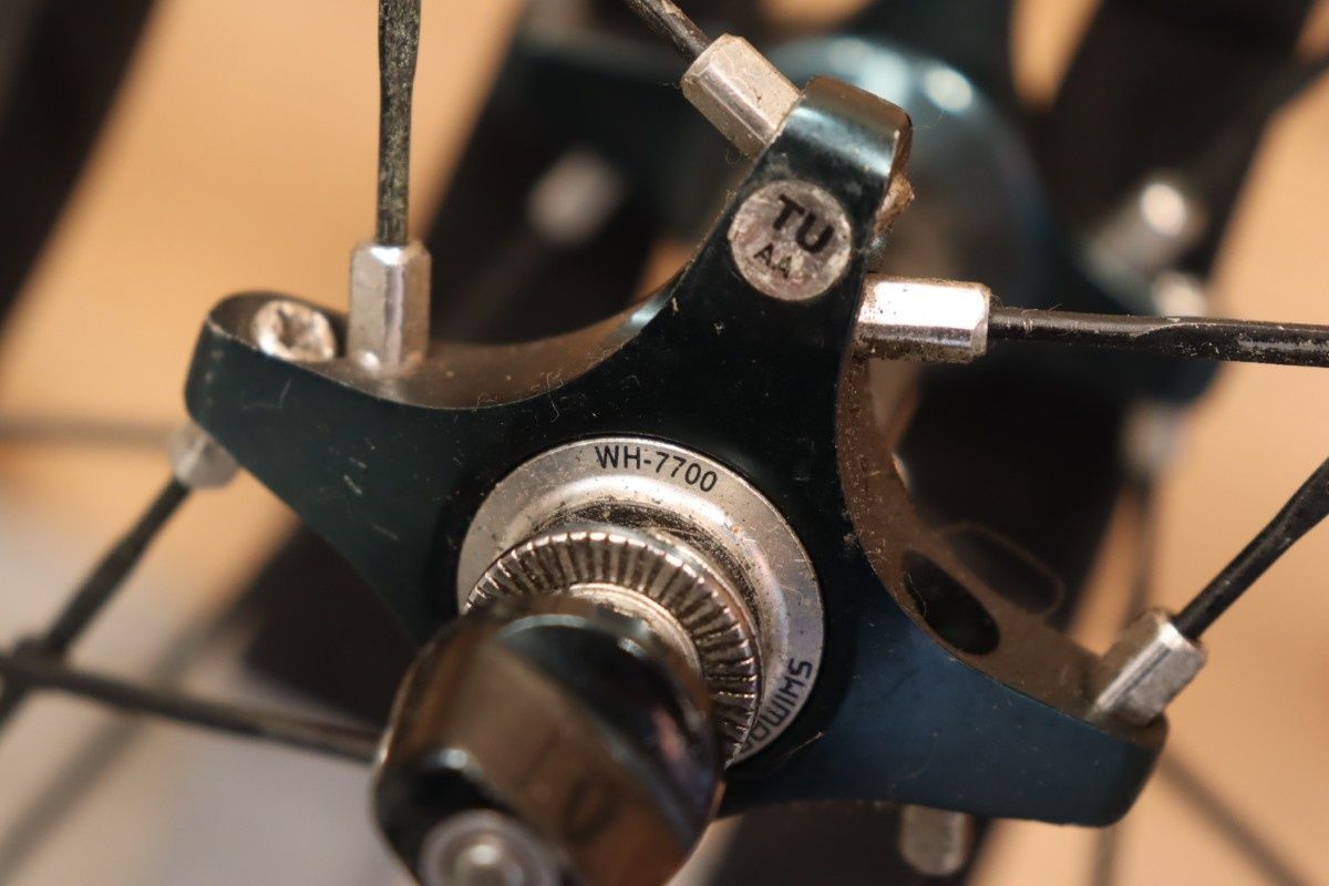 シマノ SHIMANO デュラエース DURA-ACE WH-7700 アルミ チューブラー