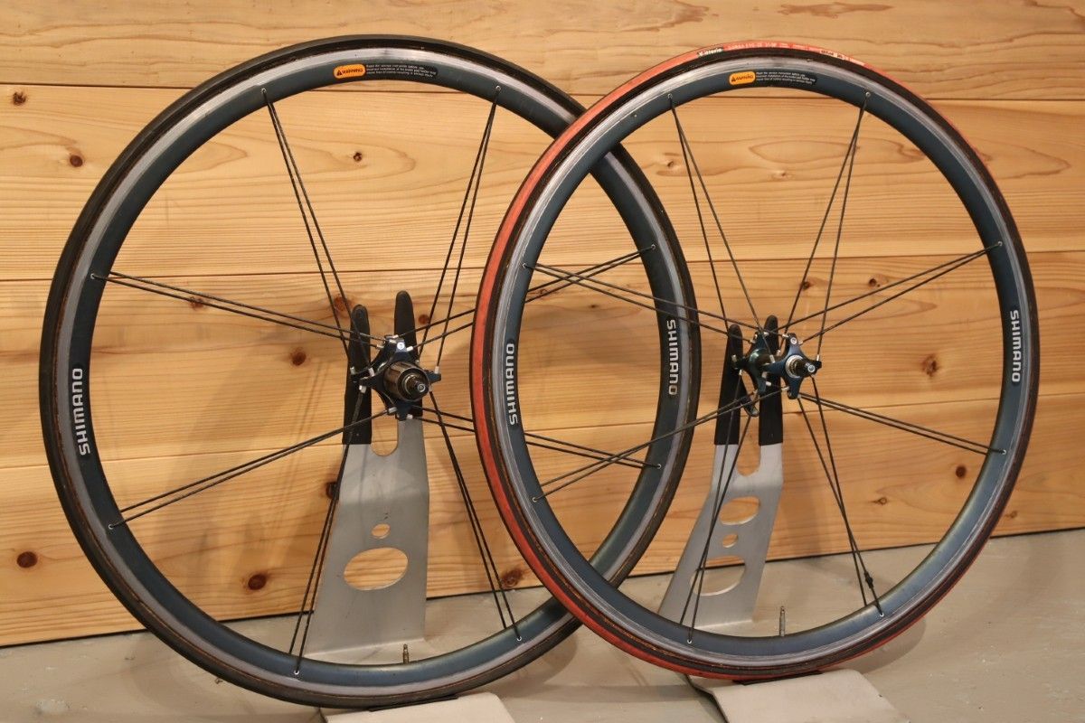 SHIMANO シマノ WH-7700 DURA-ACE シマノフリー チューブラー 結線加工 