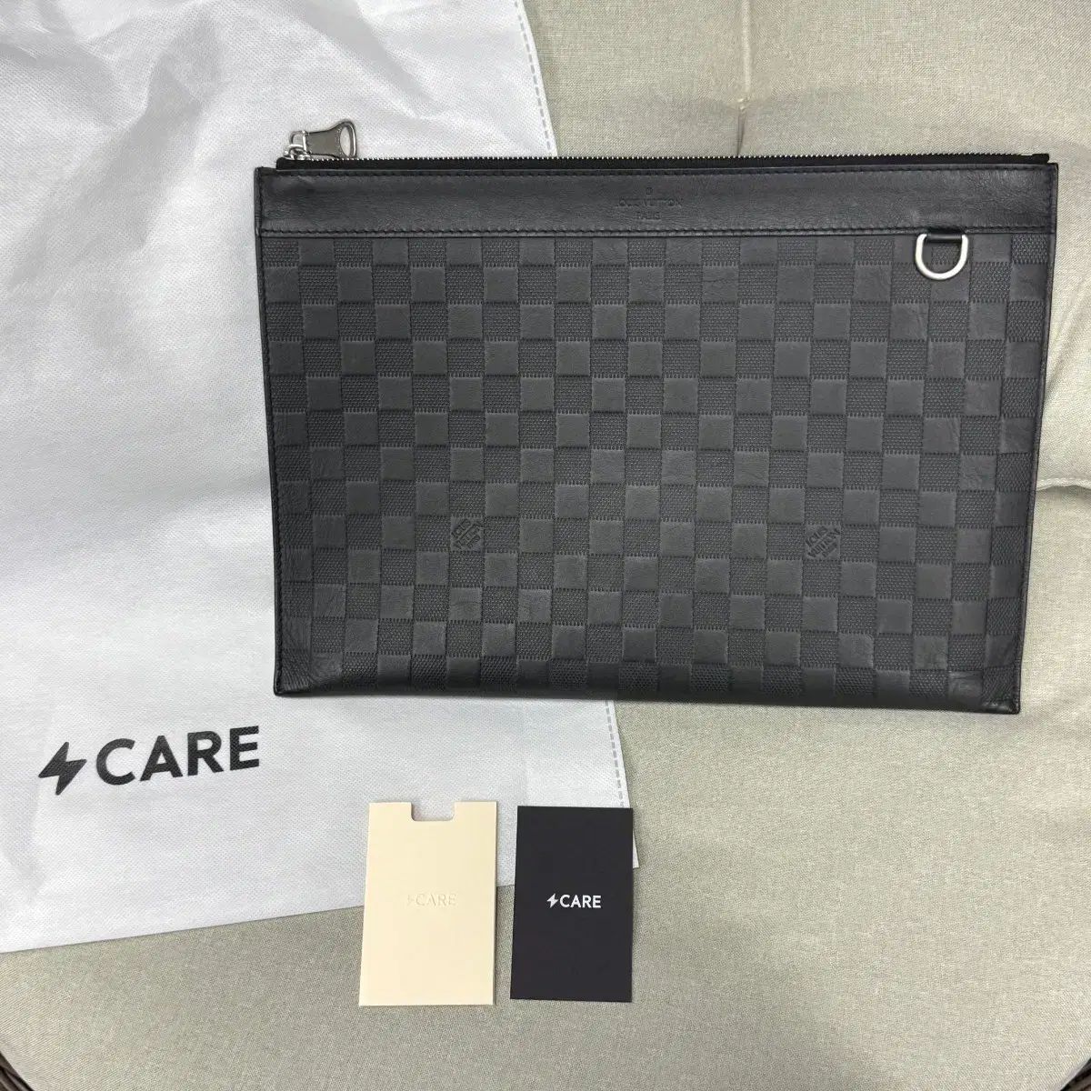 ルイヴィトン ダミエ IN ポシェット クラッチバッグ GM