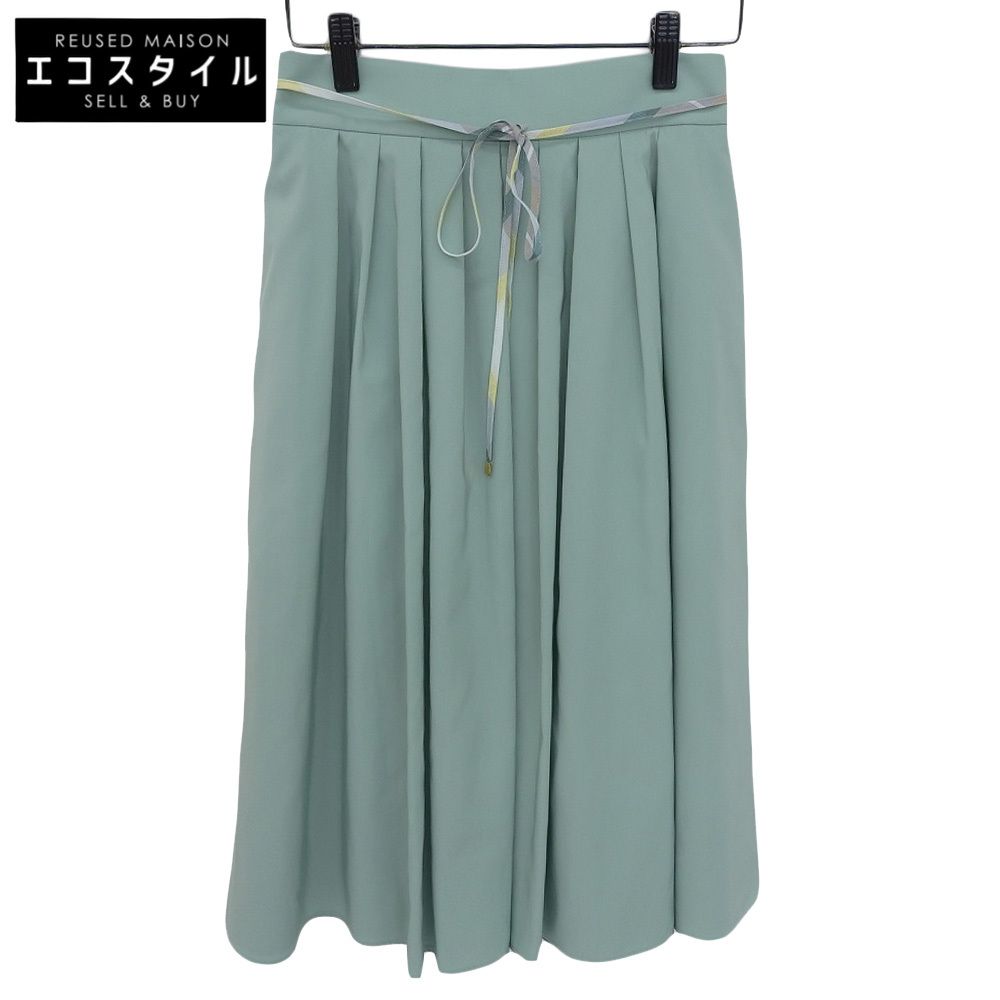 BLUE LABEL ブルーレーベルクレストブリッジ デュアルライト ウェザースカート レディース グリーン 36