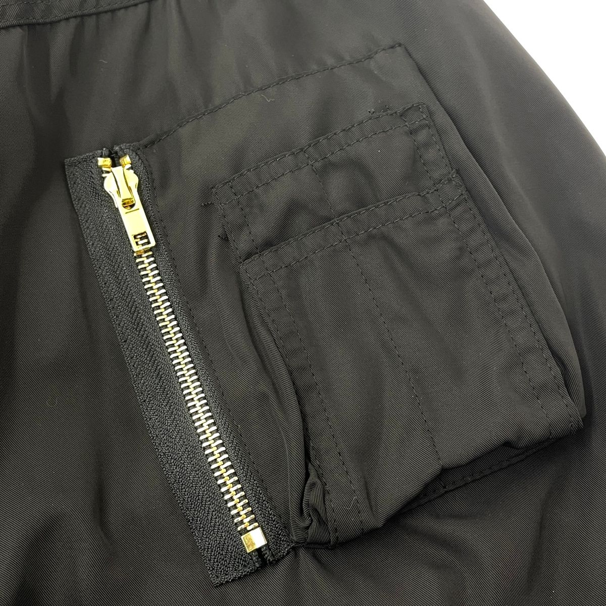 RISLEY リズレー RISLEY/フリル付きボンバージャケット サイズ:F