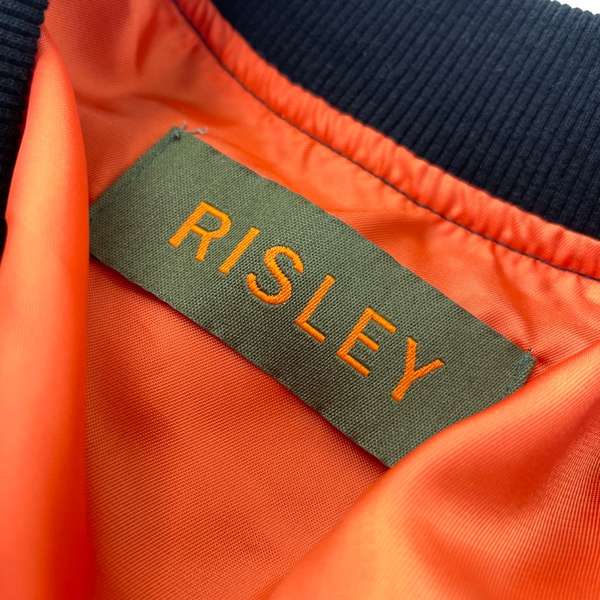 RISLEY リズレー RISLEY/フリル付きボンバージャケット サイズ:F