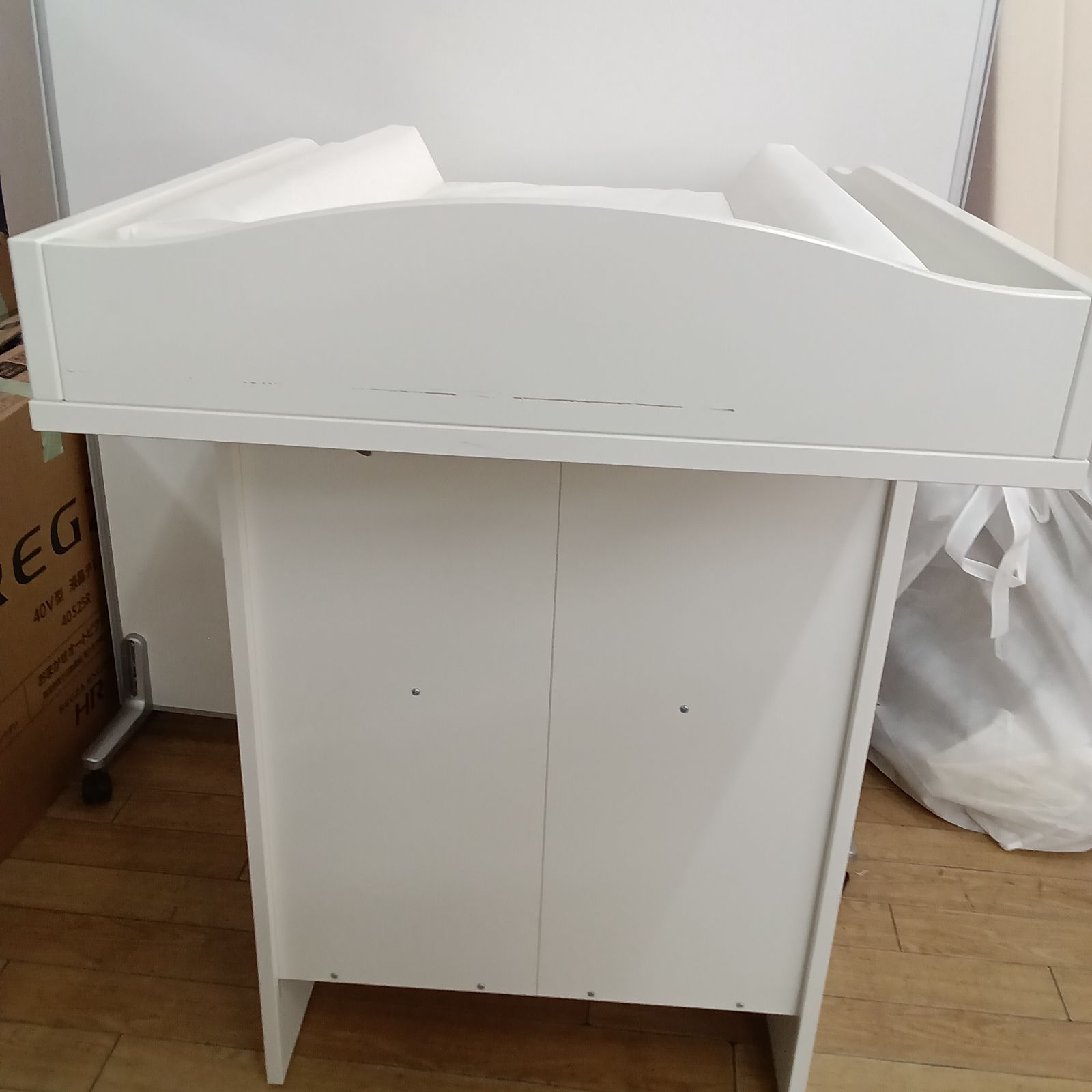 Ikea おむつ替え スペース NSKLIG オンスクリグ 収納バスケット おむつ 