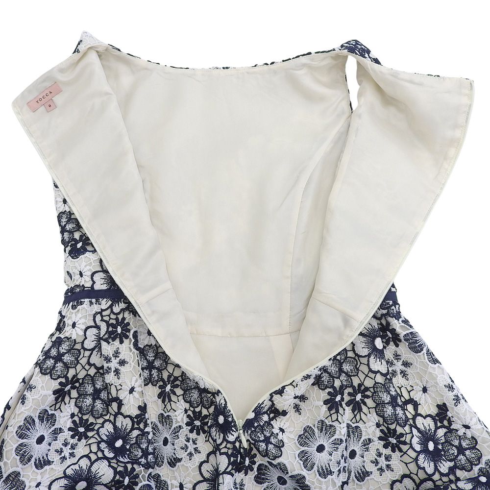 TOCCA トッカ 美品 総レース ノースリーブワンピース レディース