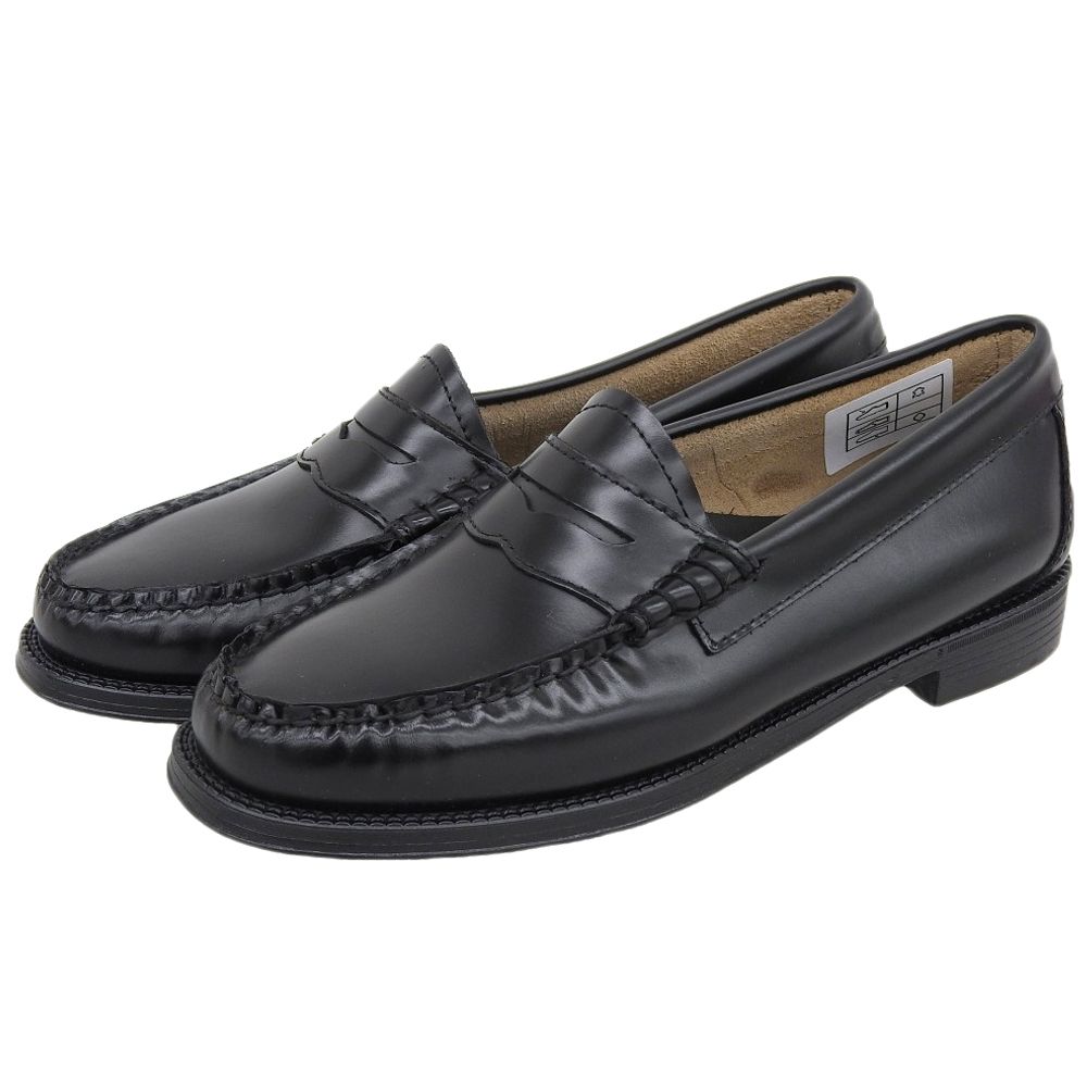 G.H.BASS ジーエイチバス コインローファー シューズ レディース ブラック 41710 D 5 1 2 US