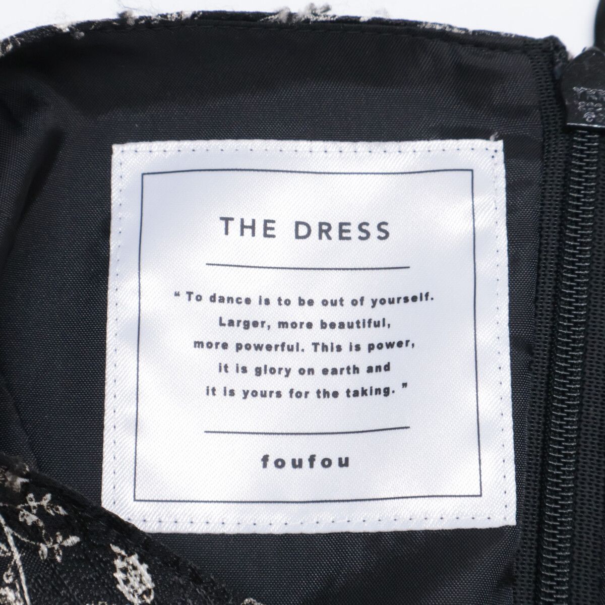 foufou フーフー 【美品】FF231OP08 シフォンジョーゼット ジャガード