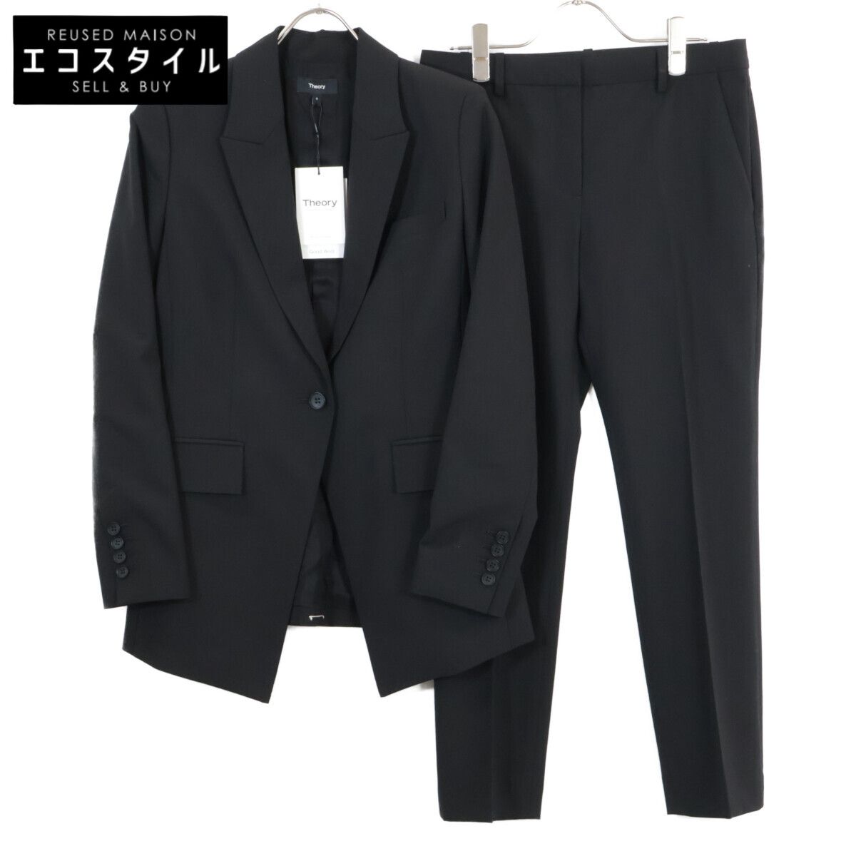 Theory セオリー 01 3304104 3306407 LANAI LCK Traceable Wool Treeca GZ 1 Bジャケット パンツ O