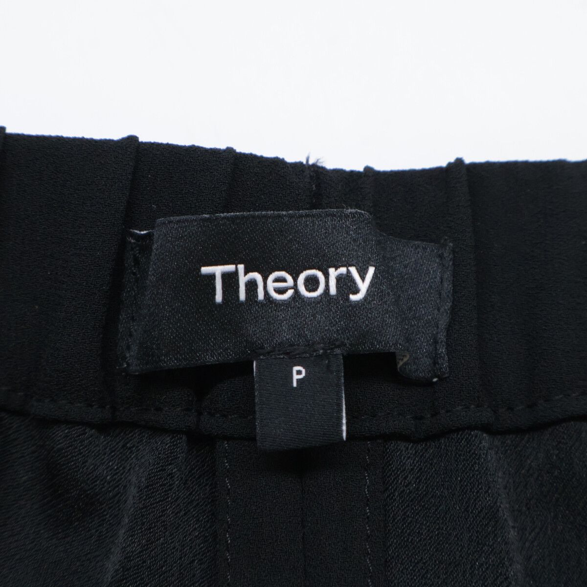 美品　24SS Theory／セオリー　Crisp Treecaパンツ　黒 Theory Treeca Pants in Black | REVOLVE